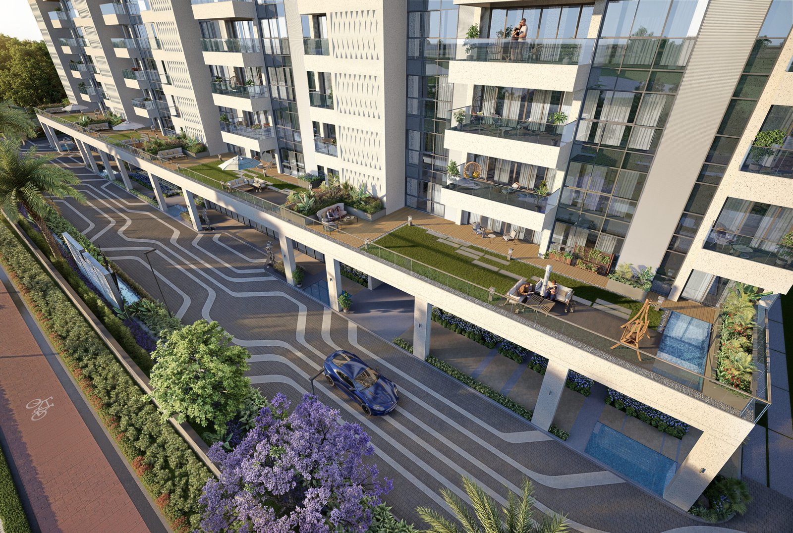 All Private Lawn View