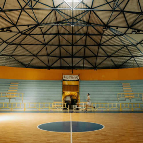 Half Basketball Court